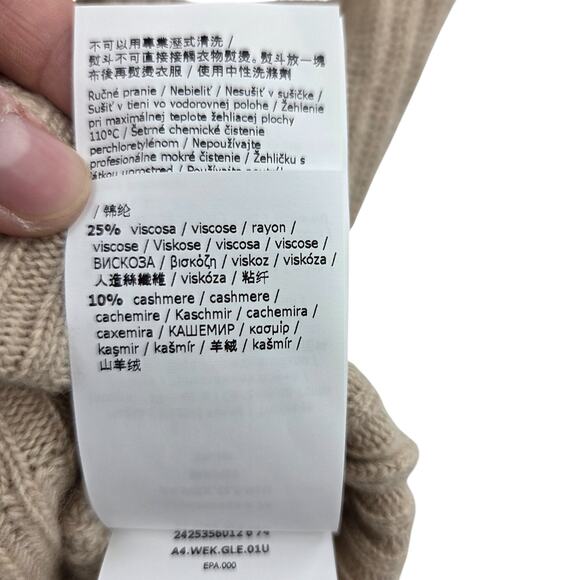 MAXMARA WEEKEND NEW SMALL CREW NECK KNIT KANGAROO POCKET SLEEVELESS SWEATER - Picture 6 of 6